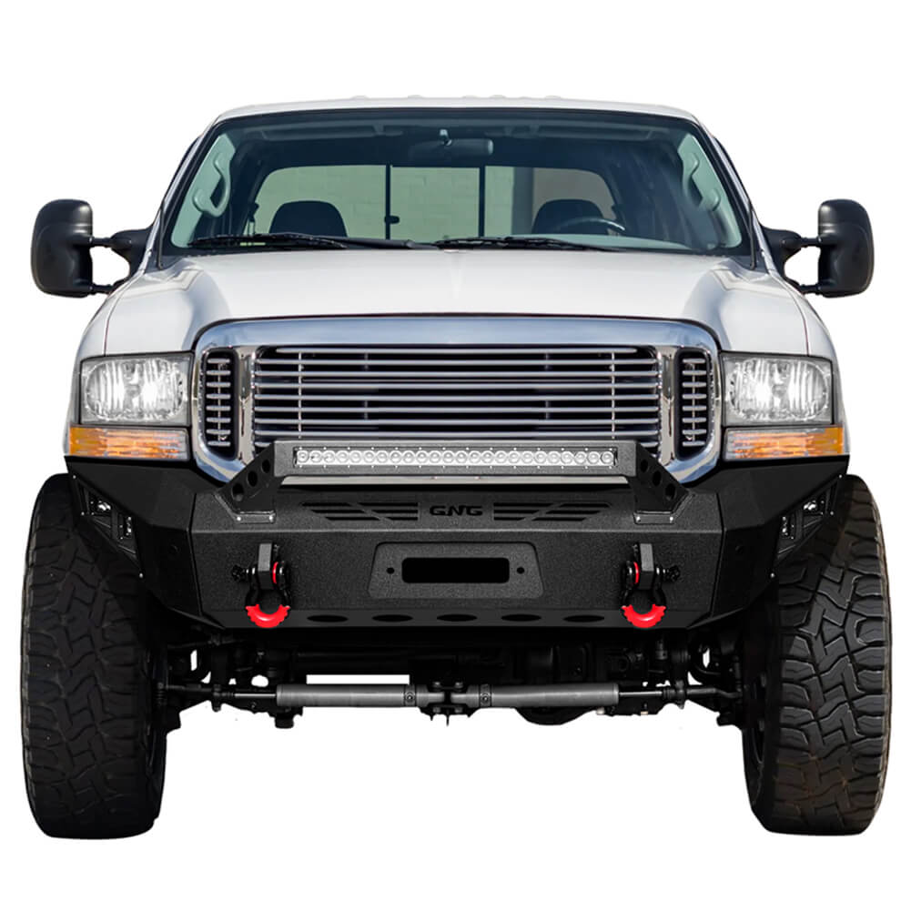 GNG Front and Rear Bumper Fits 1999-2004 Ford F250 F350 F450 Super Duty