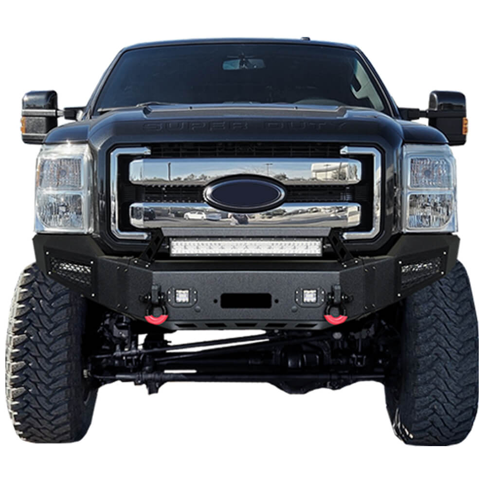 Vijay Front Bumper and Rear Bumper Fits 2011-2016 Ford F250 F350 F450 Super Duty