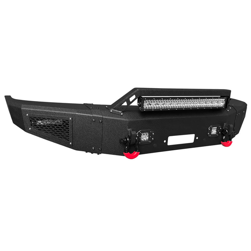 Vijay Front Bumper and Rear Bumper Fits 2017-2022 Ford F250 F350 F450 Super Duty