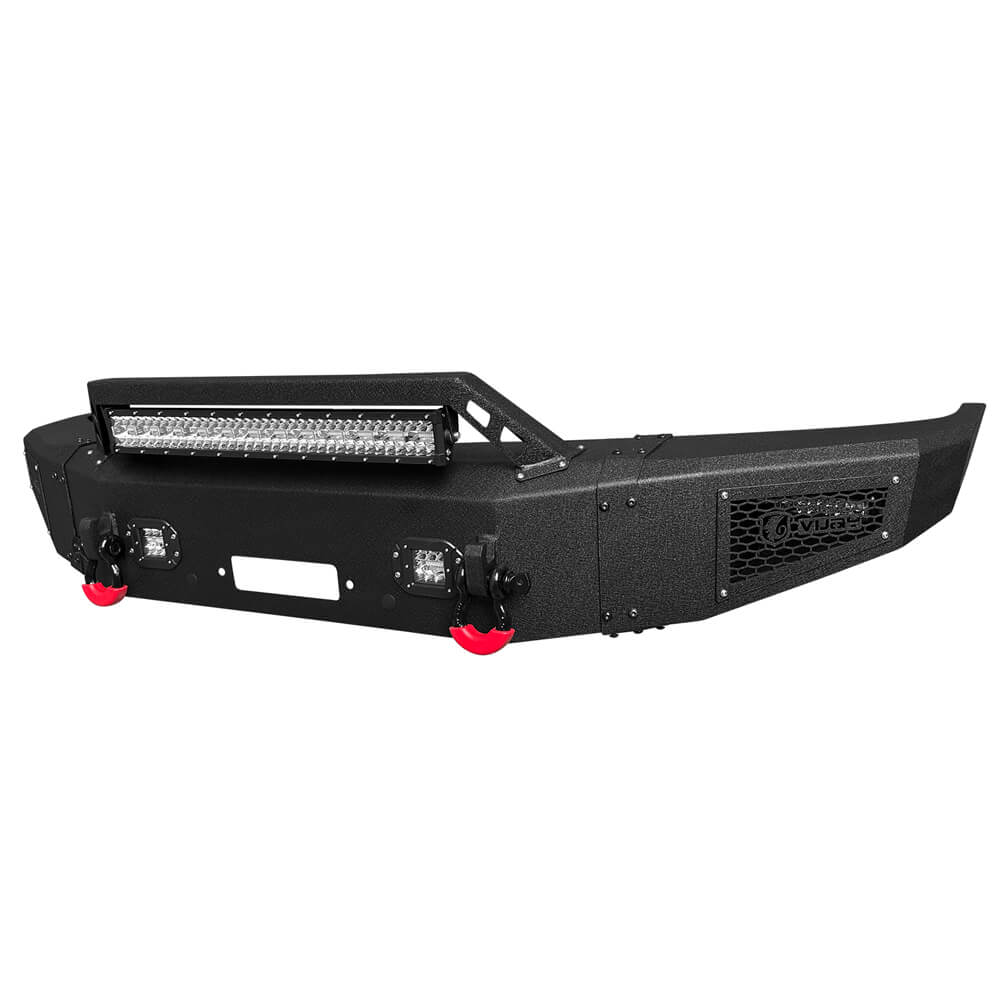 Vijay Front Bumper and Rear Bumper Fits 2017-2022 Ford F250 F350 F450 Super Duty