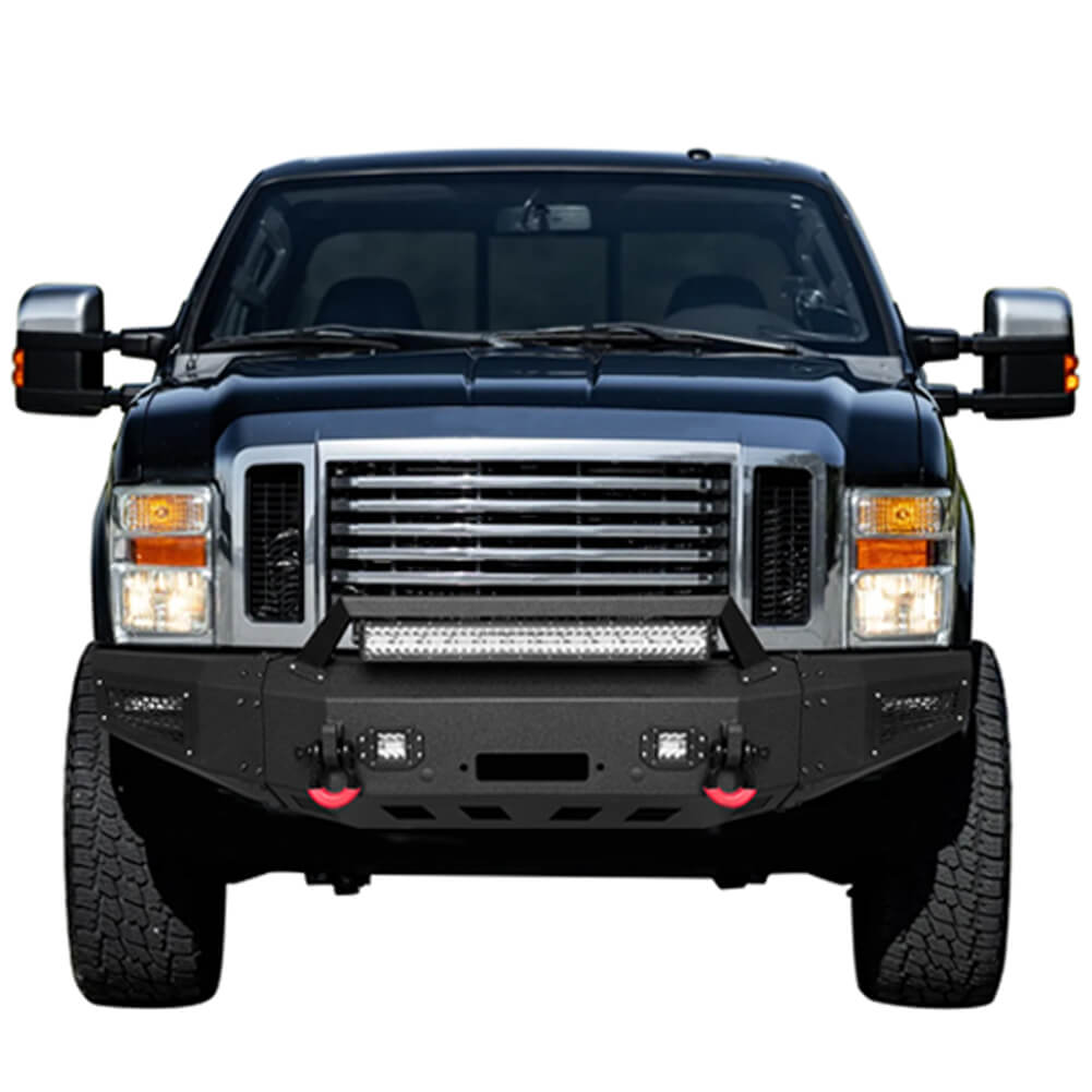 Vijay Front Bumper and Rear Bumper Fits 2008-2010 Ford F250 F350 F450 Super Duty