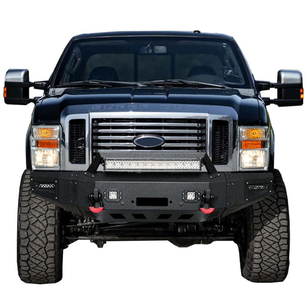 Vijay Front Bumper and Rear Bumper Fits 2008-2010 Ford F250 F350 F450 Super Duty