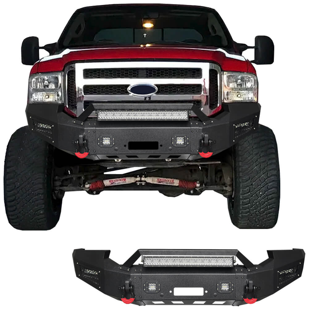 Vijay Front Bumper Fits 2005-2007 Ford F250 F350 F450 Super Duty