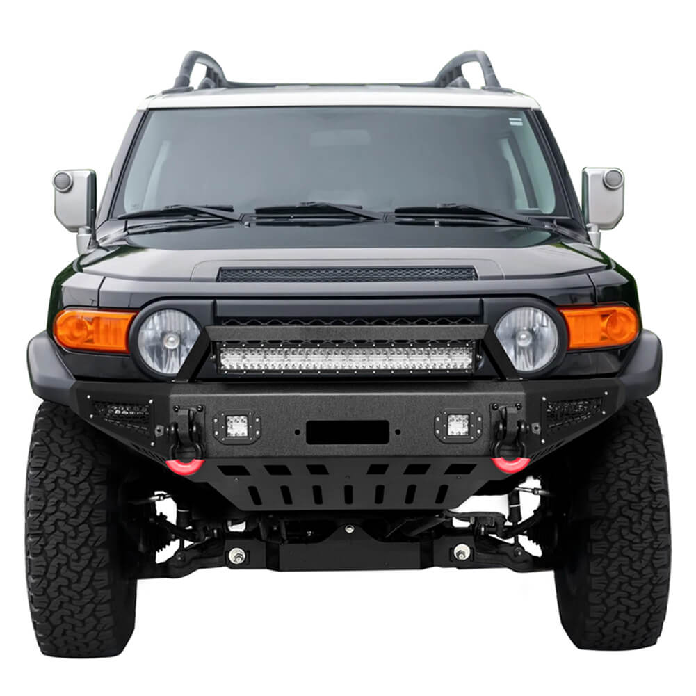 Vijay Front Bumper and Rear Bumper Fits 2007-2014 Toyota FJ Cruiser