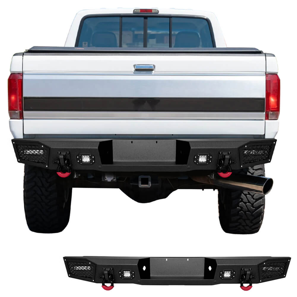 Vijay Rear Bumper Fits 1992-1997 Ford F150 F250 F350