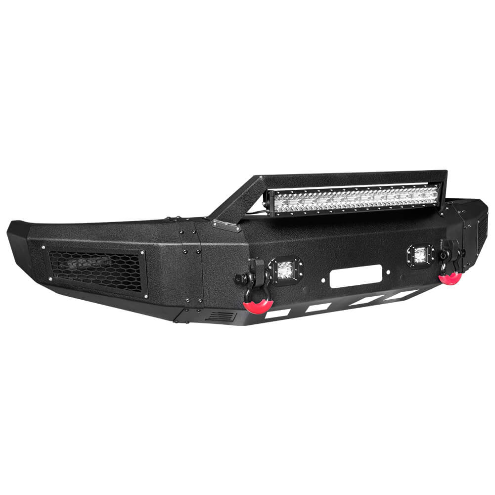 Vijay Front Bumper and Rear Bumper Fits 1992-1997 Ford F150 F250 F350 Super Duty