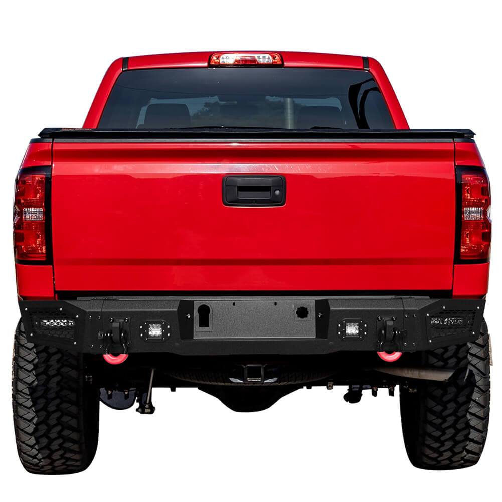 Vijay Rear Bumper Fits 2014-2018 Chevrolet Silverado 1500丨 GMC Sierra 1500