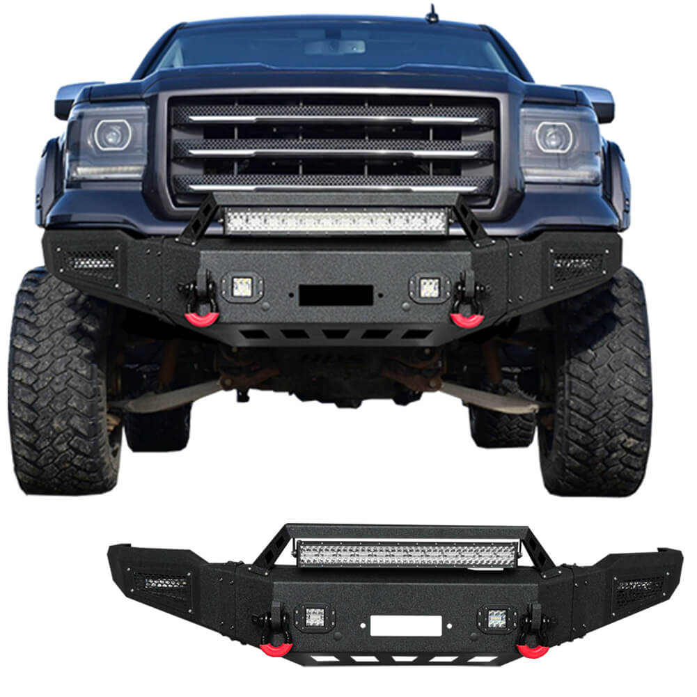 Vijay Front Bumper Fits 2014-2015 GMC Sierra 1500