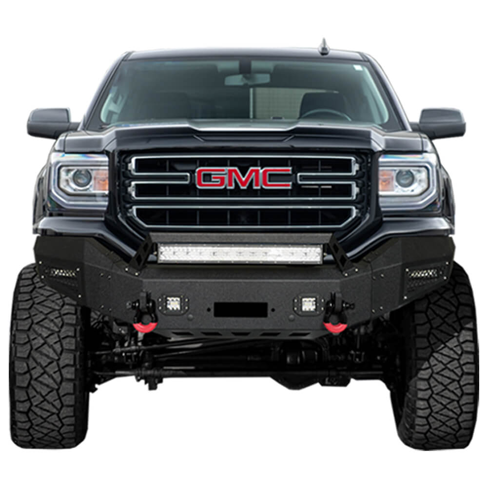 Vijay Front Bumper and Rear Bumper Fits 2016-2018 GMC Sierra 1500