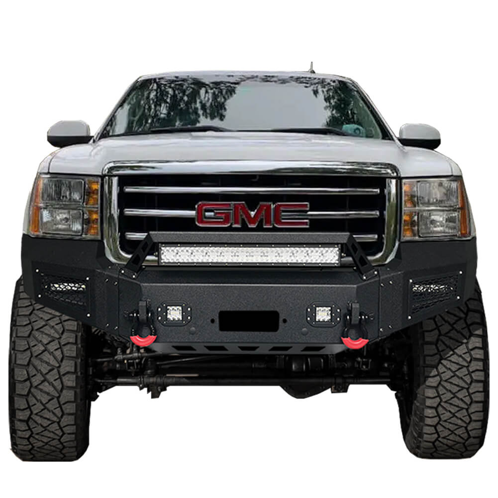 Vijay Front Bumper and Rear Bumper Fits 2007-2013 GMC Sierra 1500