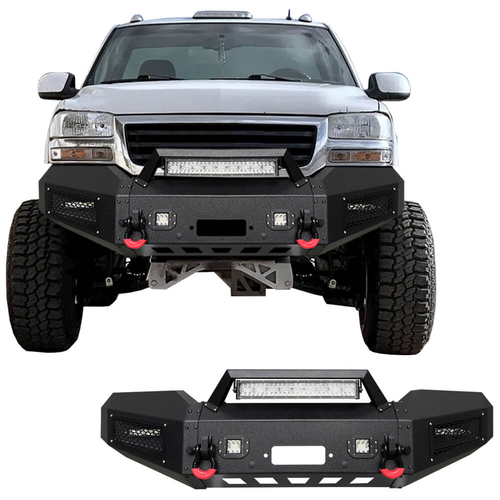 Vijay Front Bumper Fits 2003-2006 GMC Sierra 1500丨2500丨3500