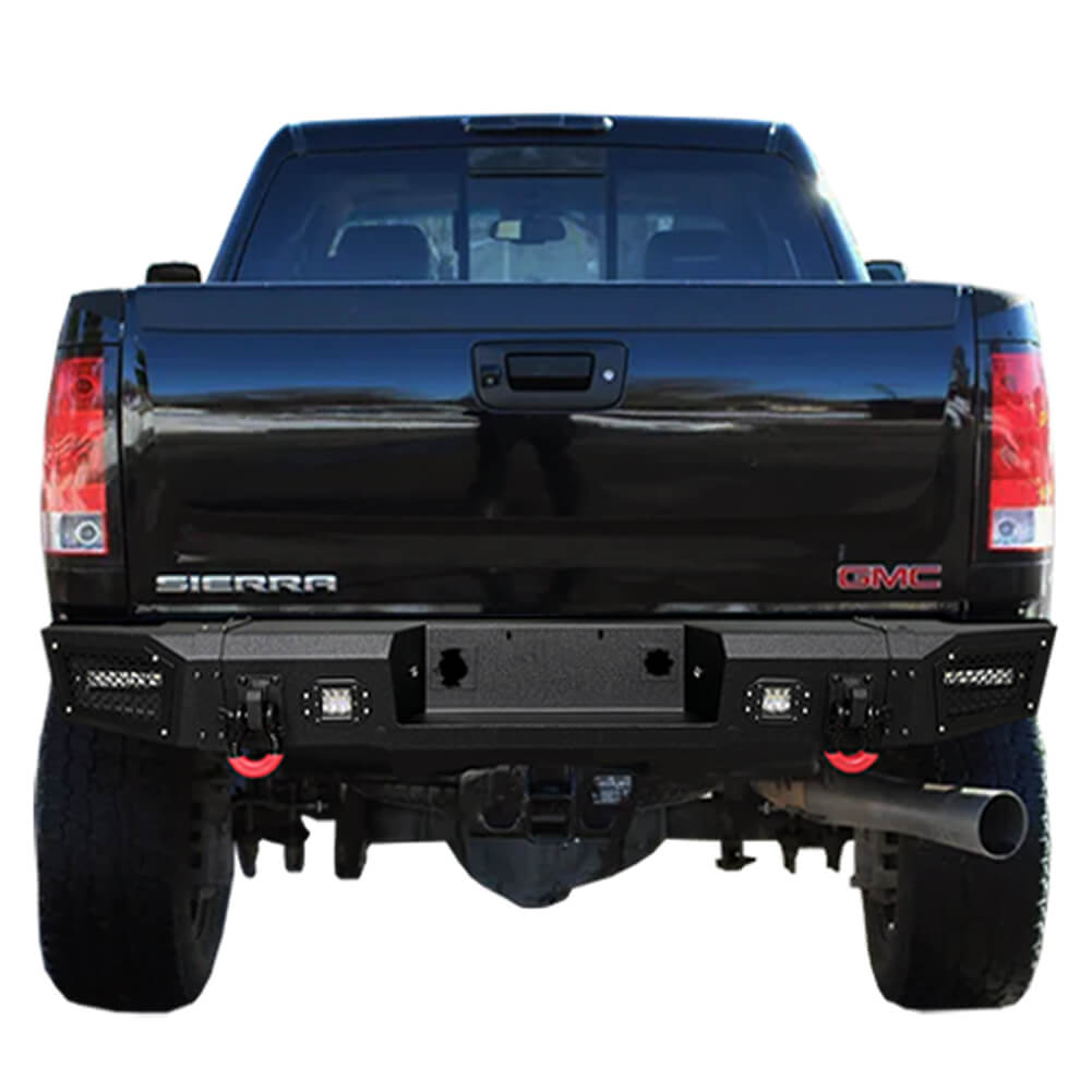 Vijay Rear Bumper Fits 2011-2014 GMC Sierra 2500丨3500 and Chevy Silverado 2500丨3500