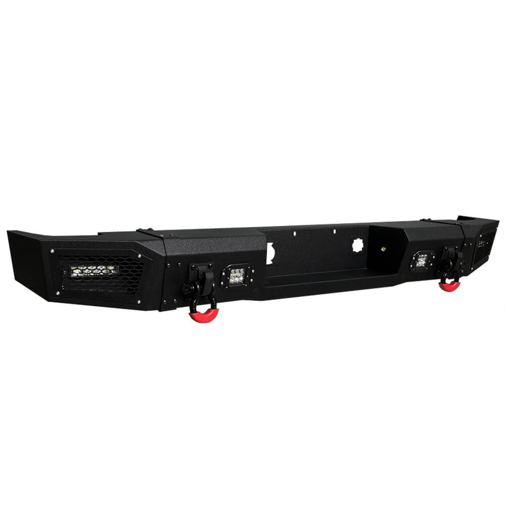 Vijay Rear Bumper Fits 2011-2014 Chevy Silverado 2500丨3500 丨 GMC Sierra 2500丨3500