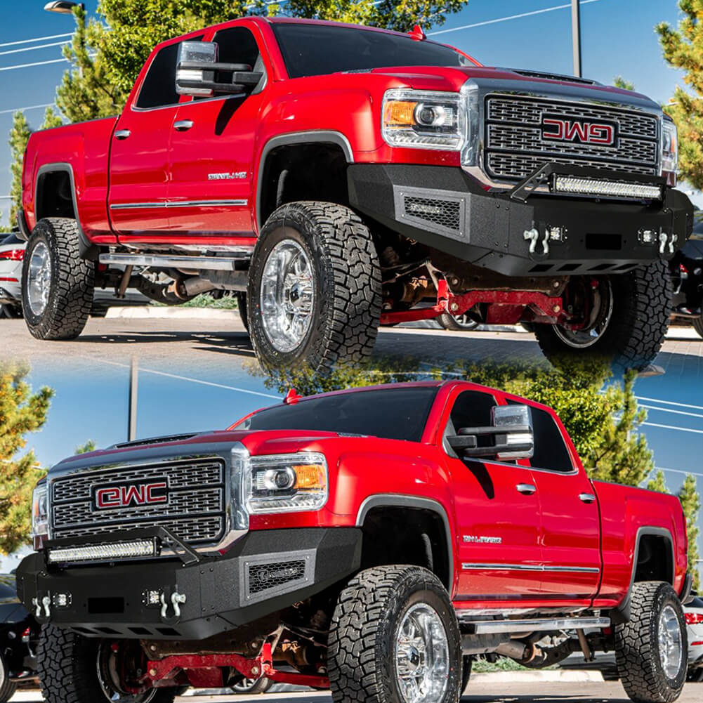 Vijay Front Bumper Fits 2015-2019 GMC Sierra 2500 丨3500