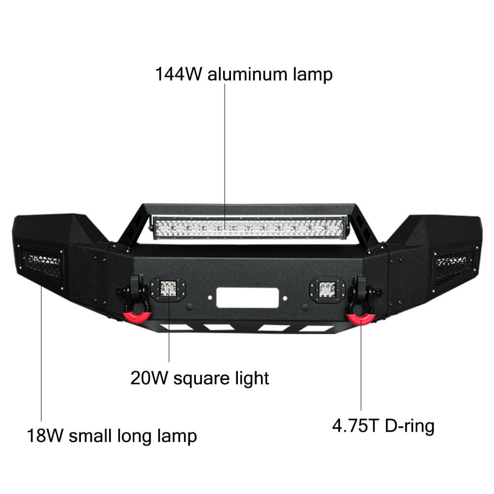 Vijay Front Bumper Fits 2015-2019 GMC Sierra 2500 丨3500