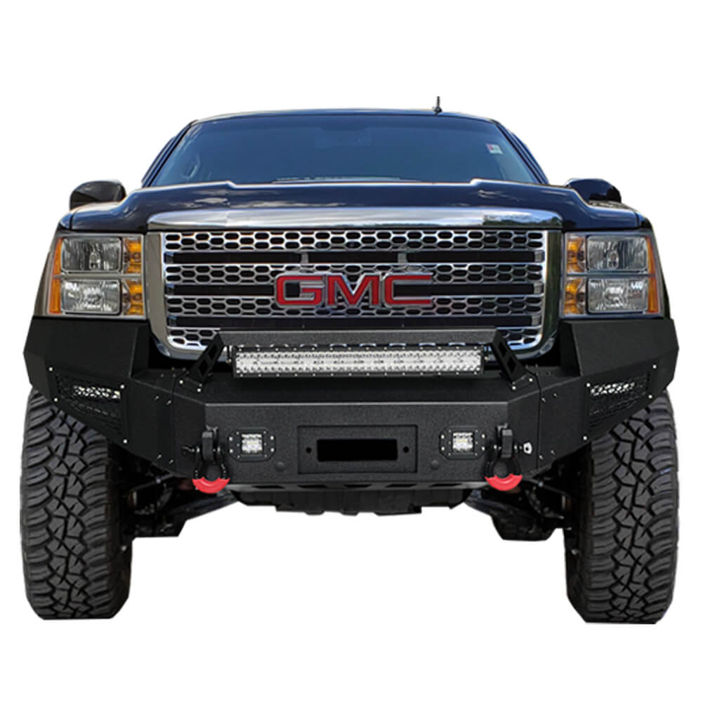 Vijay Front Bumper and Rear Bumper Fits 2011-2014 GMC Sierra 2500/3500