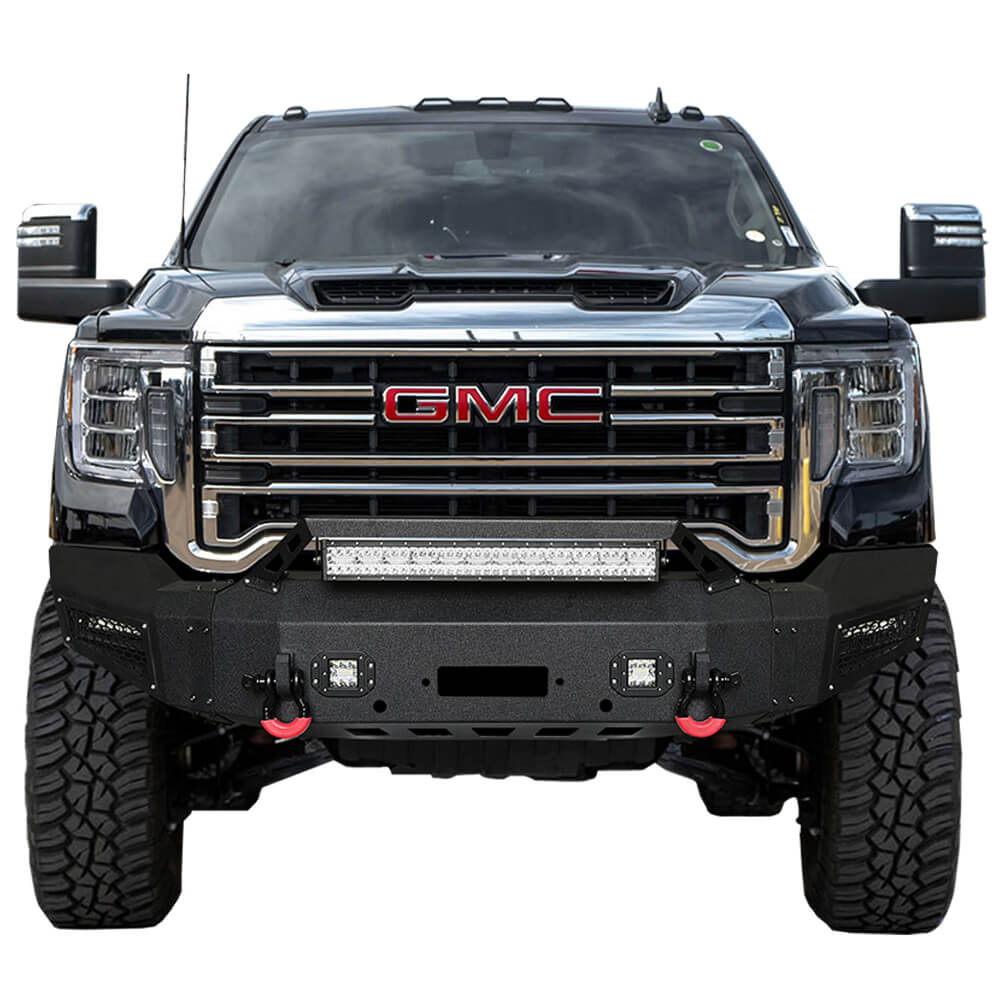 Vijay Front Bumper and Rear Bumper Fits 2020-2023 GMC Sierra 2500/3500