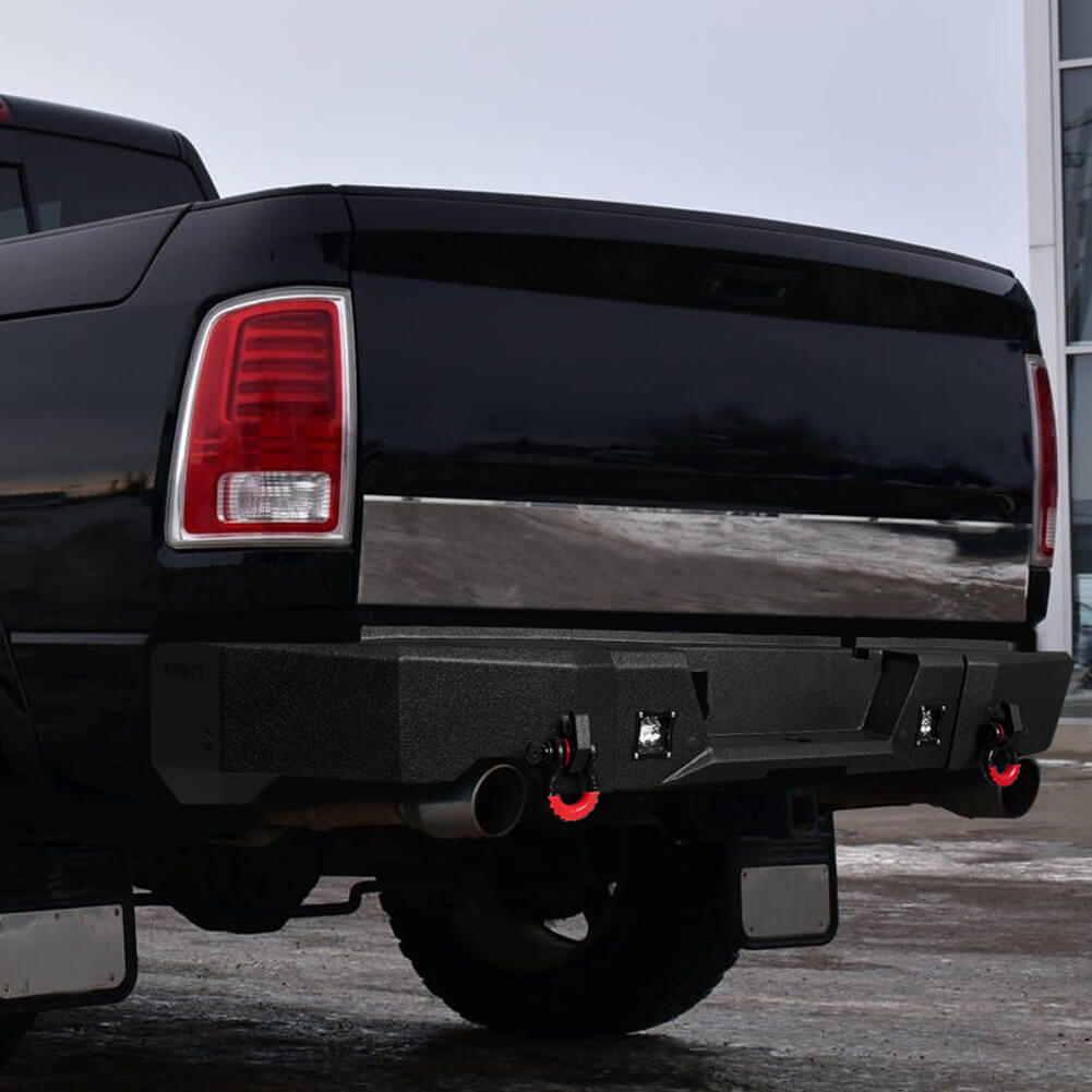 Vijay Front and Rear Bumper Fits 2013-2018 Dodge RAM 1500(Exclude Rebel) and 2019-2024 RAM 1500 Classic