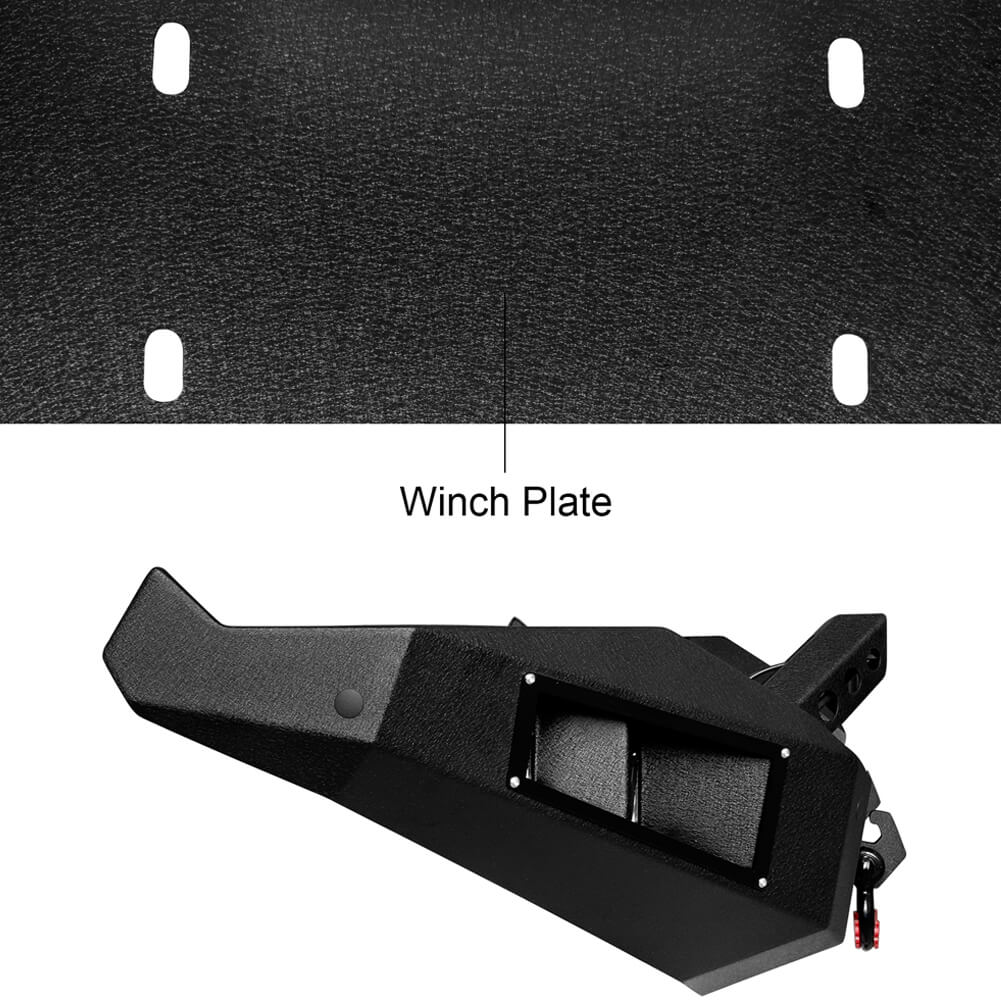 Vijay Front Bumper Fits 2013-2018 Dodge RAM 1500 (Exclude Rebel) and 2019-2024 RAM 1500 Classic