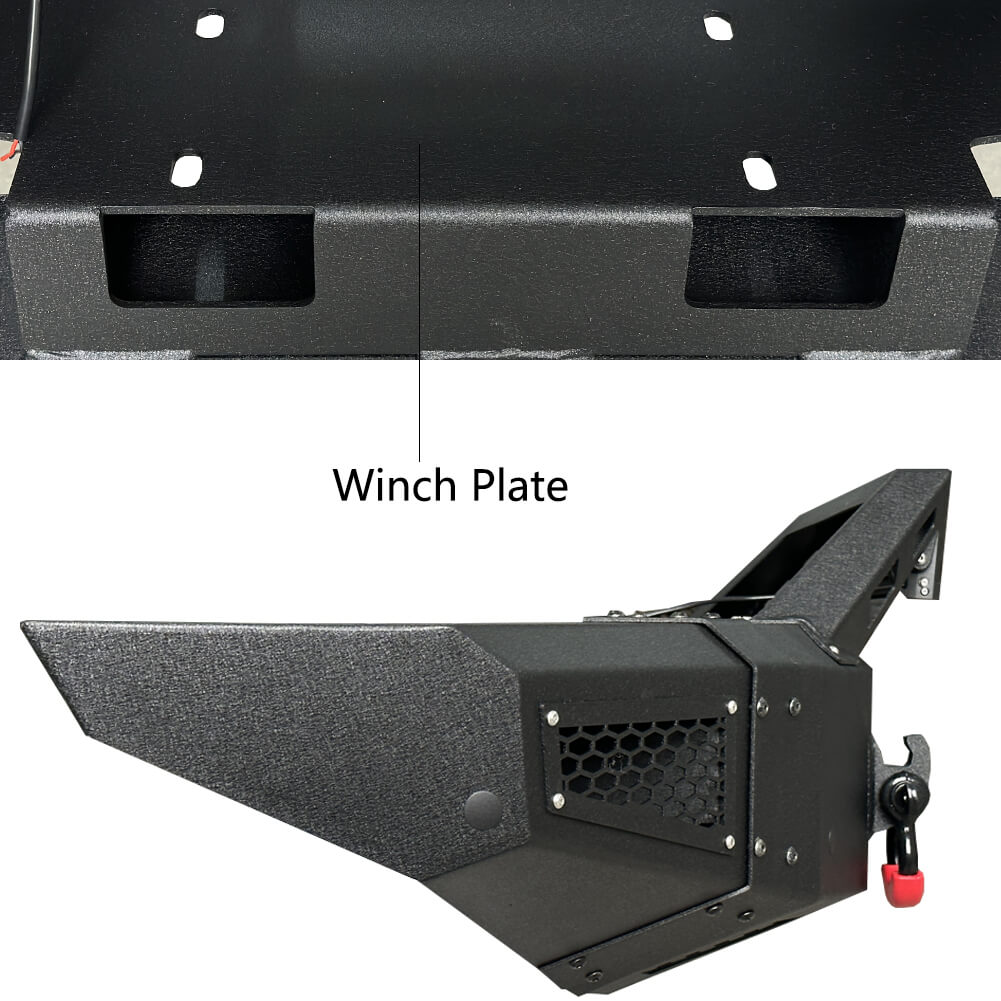 Vijay Front Bumper and Rear Bumper Fits 2019-2024 Dodge RAM 1500 (Except Classic)