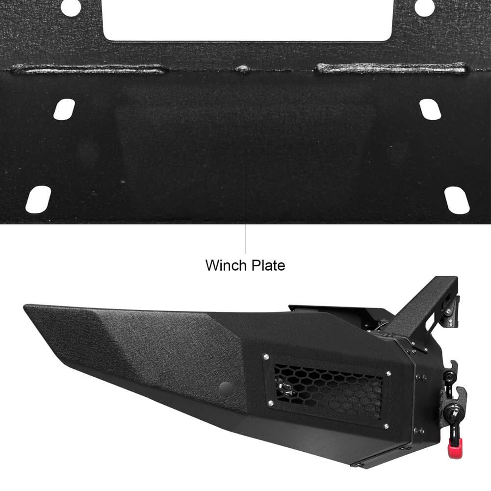 Vijay Front Bumper and Rear Bumper Fits 2006-2008 Dodge RAM 1500