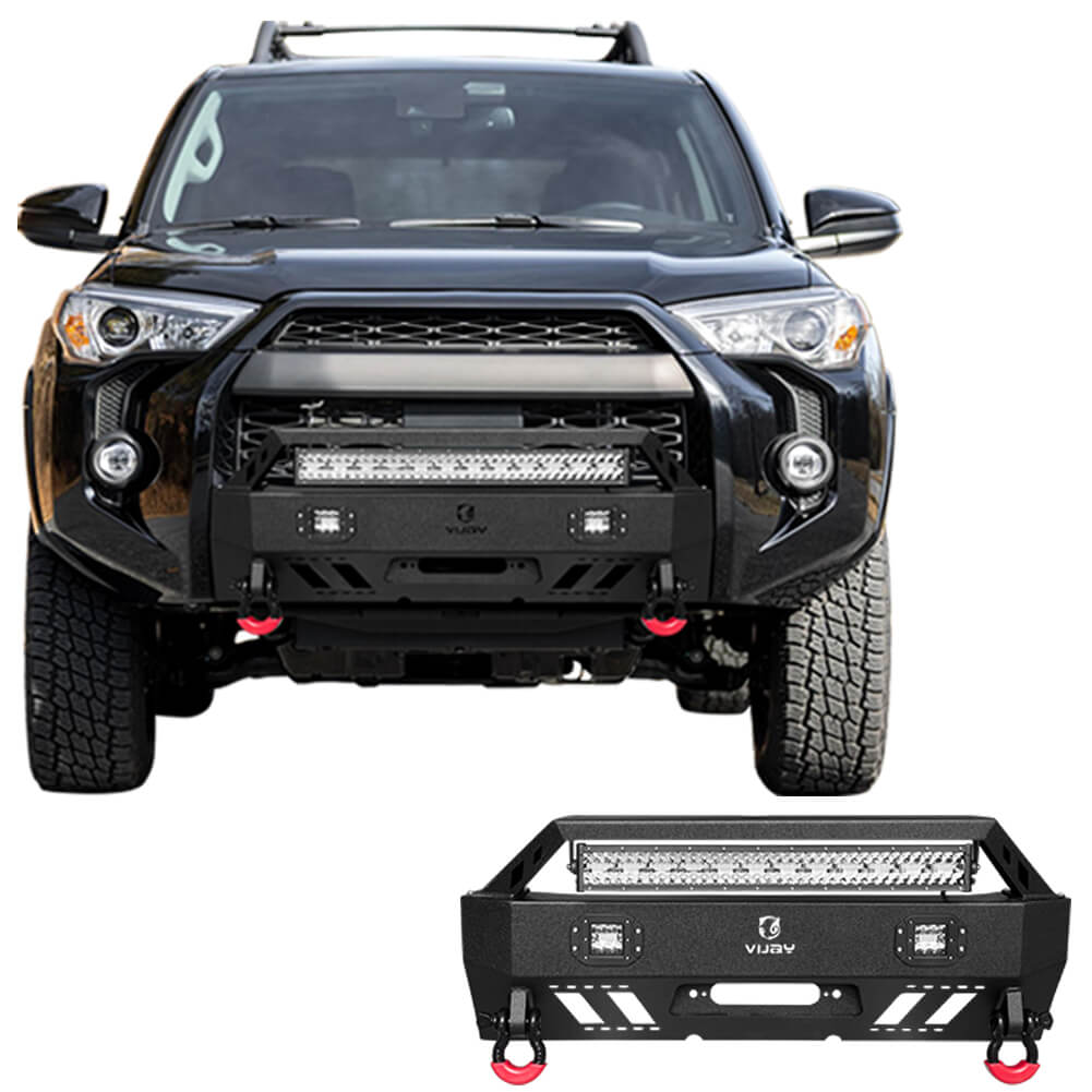 Vijay Front Bumper Fits 2010-2024 Toyota 5th Gen 4 Runner (Except 2010-2013 SR5 )