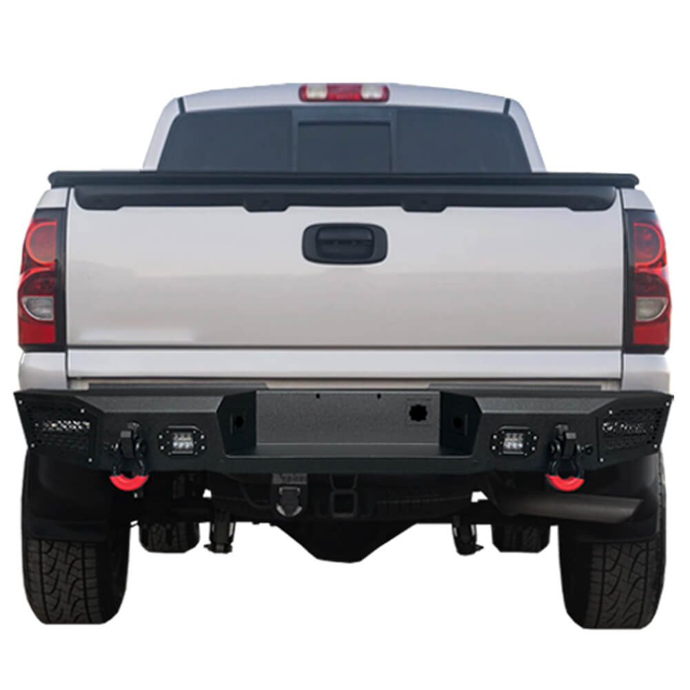 Vijay Rear Bumper Fits 1999-2006 Chevy Silverado 1500 and GMC Sierra 1500