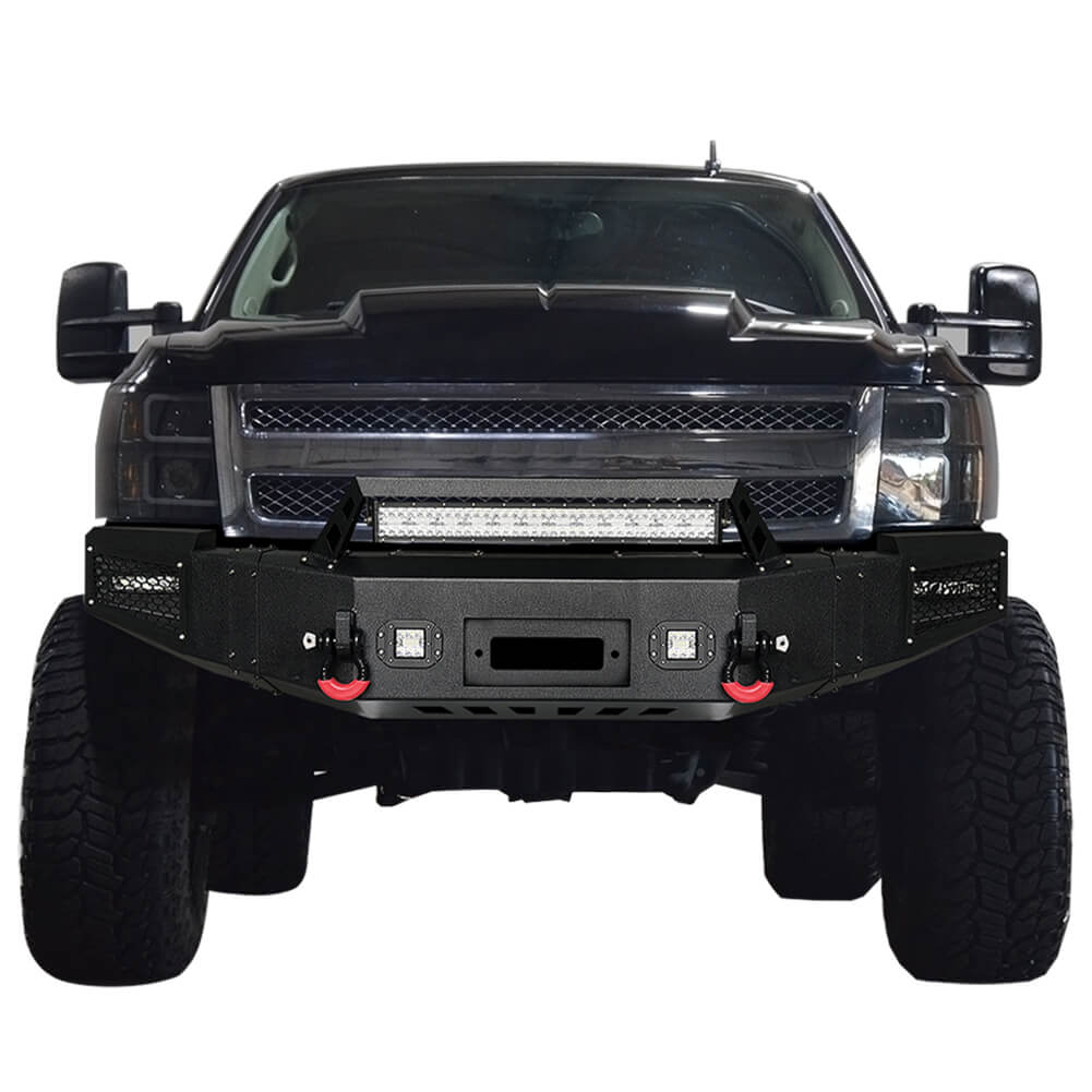 Vijay Front Bumper and Rear Bumper Fits 2007-2013 Chevy Silverado 1500