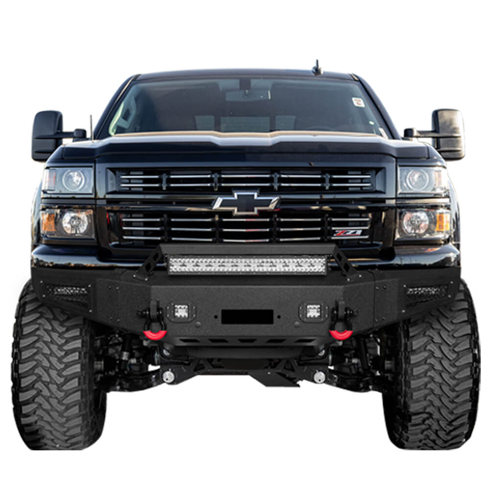 Vijay Front Bumper and Rear Bumper Fits 2014-2015 Chevy Silverado 1500