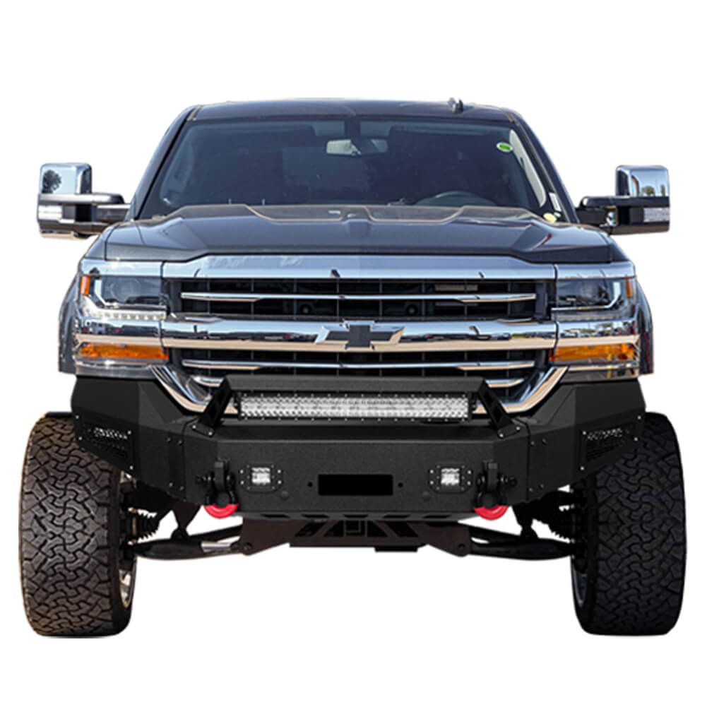 Vijay Front Bumper and Rear Bumper Fits 2016-2018 Chevy Silverado 1500