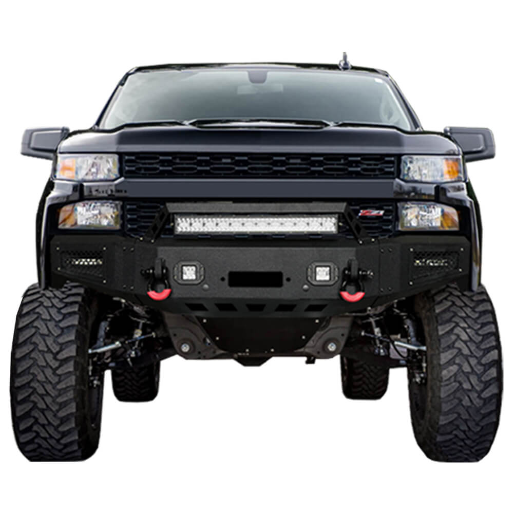 Vijay Front Bumper and Rear Bumper Fits 2019-2021 Chevy Silverado 1500