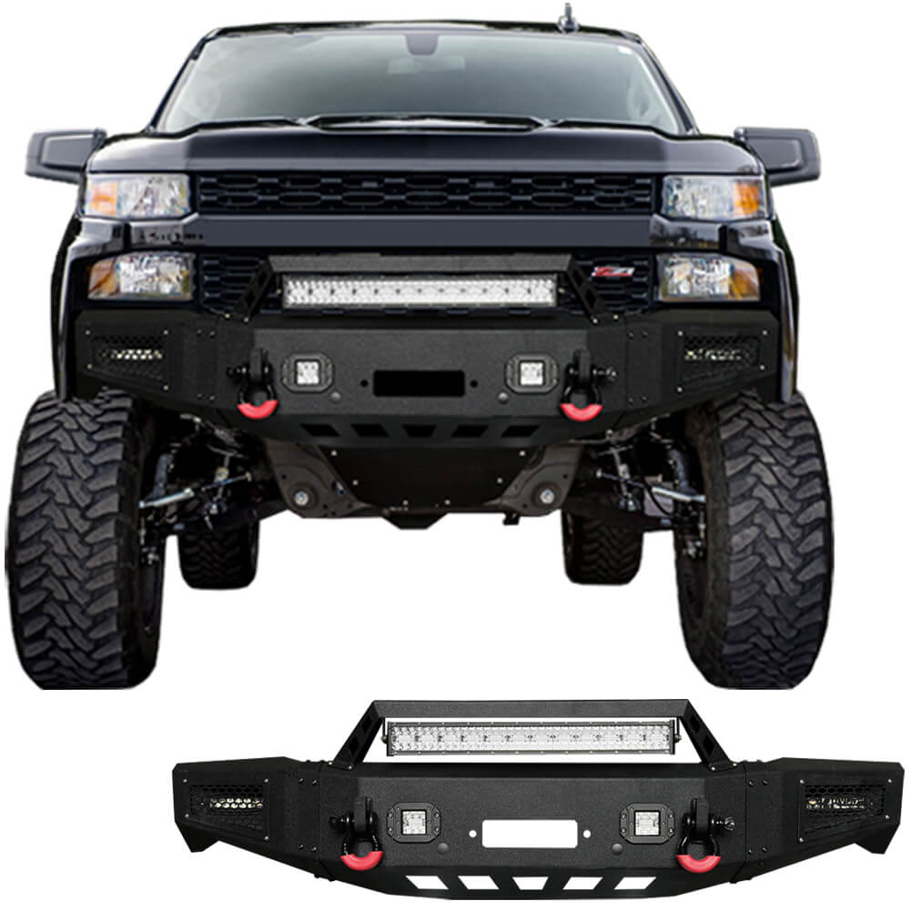 Vijay Front Bumper Fits 2019-2021 Chevy Silverado 1500