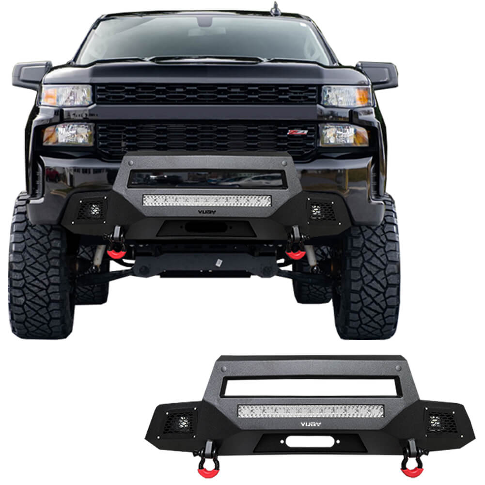 Vijay Front Bumper Fits 2019-2021 Chevy Silverado 1500