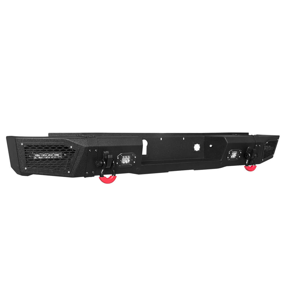 Vijay Rear Bumper Fits 2015-2019 Chevy Silverado 2500丨3500 丨 GMC Sierra 2500丨3500