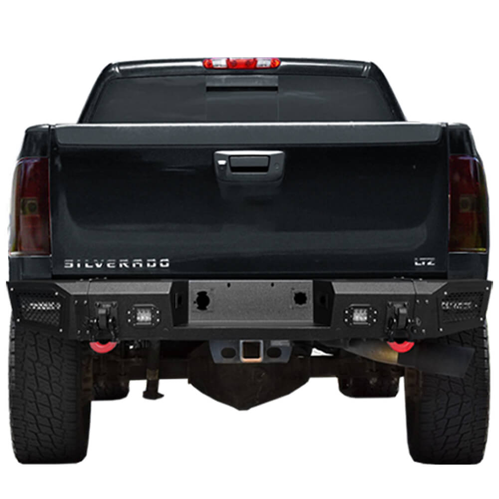 Vijay Rear Bumper Fits 2011-2014 GMC Sierra 2500丨3500 and Chevy Silverado 2500丨3500