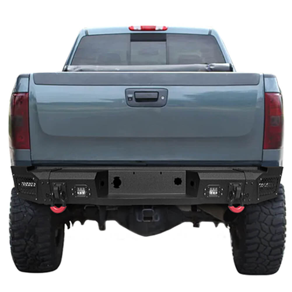 Vijay Rear Bumper Fits 2007-2010 GMC Sierra 2500丨3500 and Chevy Silverado 2500丨3500