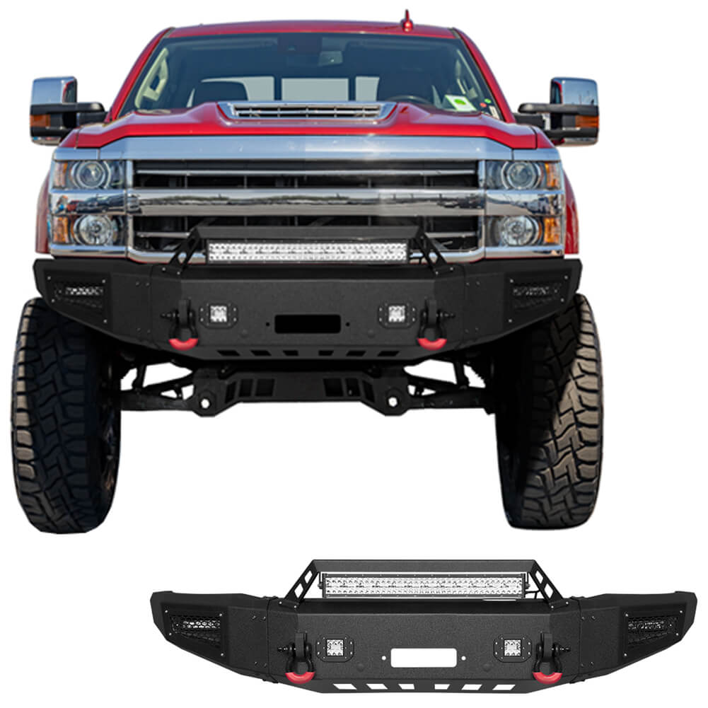 Vijay Front Bumper Fits 2015-2019 Chevy Silverado 2500丨3500