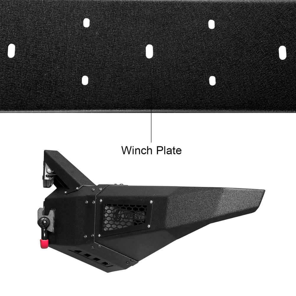 Vijay Front Bumper and Rear Bumper Fits 2010-2014 Ford F150 Raptor SVT