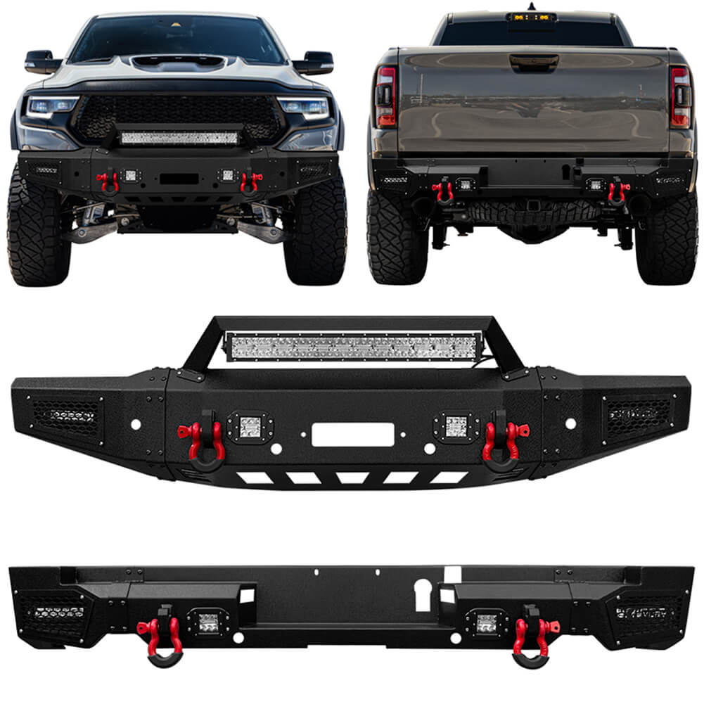 Vijay Front Bumper and Rear Bumper Fits 2021-2024 RAM 1500 TRX