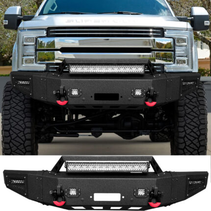Vijay Front Bumper Fits 2017-2022 Ford F250 F350 F450 Super Duty