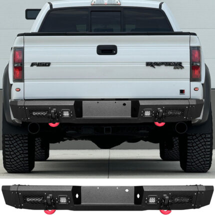 Vijay Rear Bumper Fits 2010-2014 Ford F150 Raptor SVT