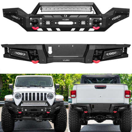 Vijay Front and Rear Bumper Fits 2020-2026 Jeep Gladiator JT