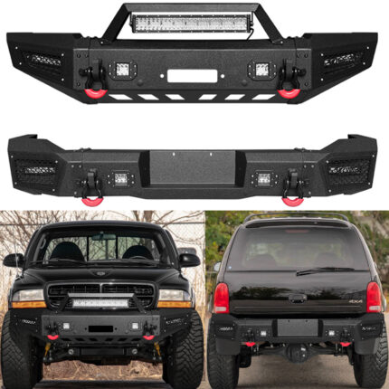 Vijay Front and Rear Bumper Fits 1998-2003 Dodge Durango