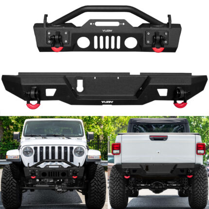Vijay Front and Rear Bumper Fits 2020-2026 Jeep Gladiator JT
