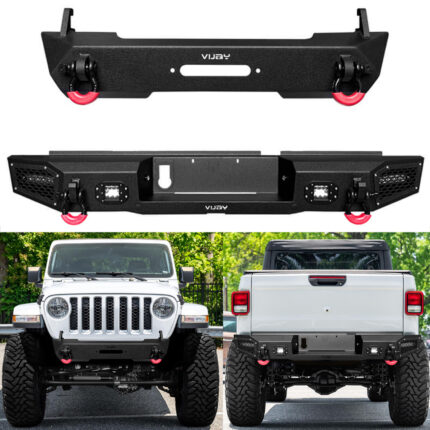 Vijay Front and Rear Bumper Fits 2020-2026 Jeep Gladiator JT