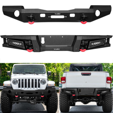 Vijay Front and Rear Bumper Fits 2020-2026 Jeep Gladiator JT