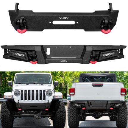 Vijay Front and Rear Bumper Fits 2020-2026 Jeep Gladiator JT
