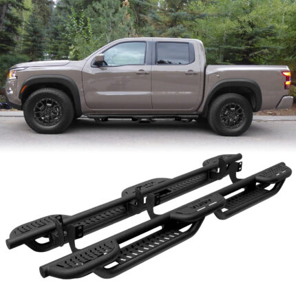 VIJAY Side Step Bars Running Boards Fits 2005-2024 Nissan Frontier Crew Cab