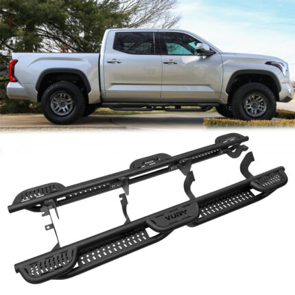 VIJAY Side Step Bars Running Boards Fits 2022-2025 Toyota Tundra Crewmax Cab