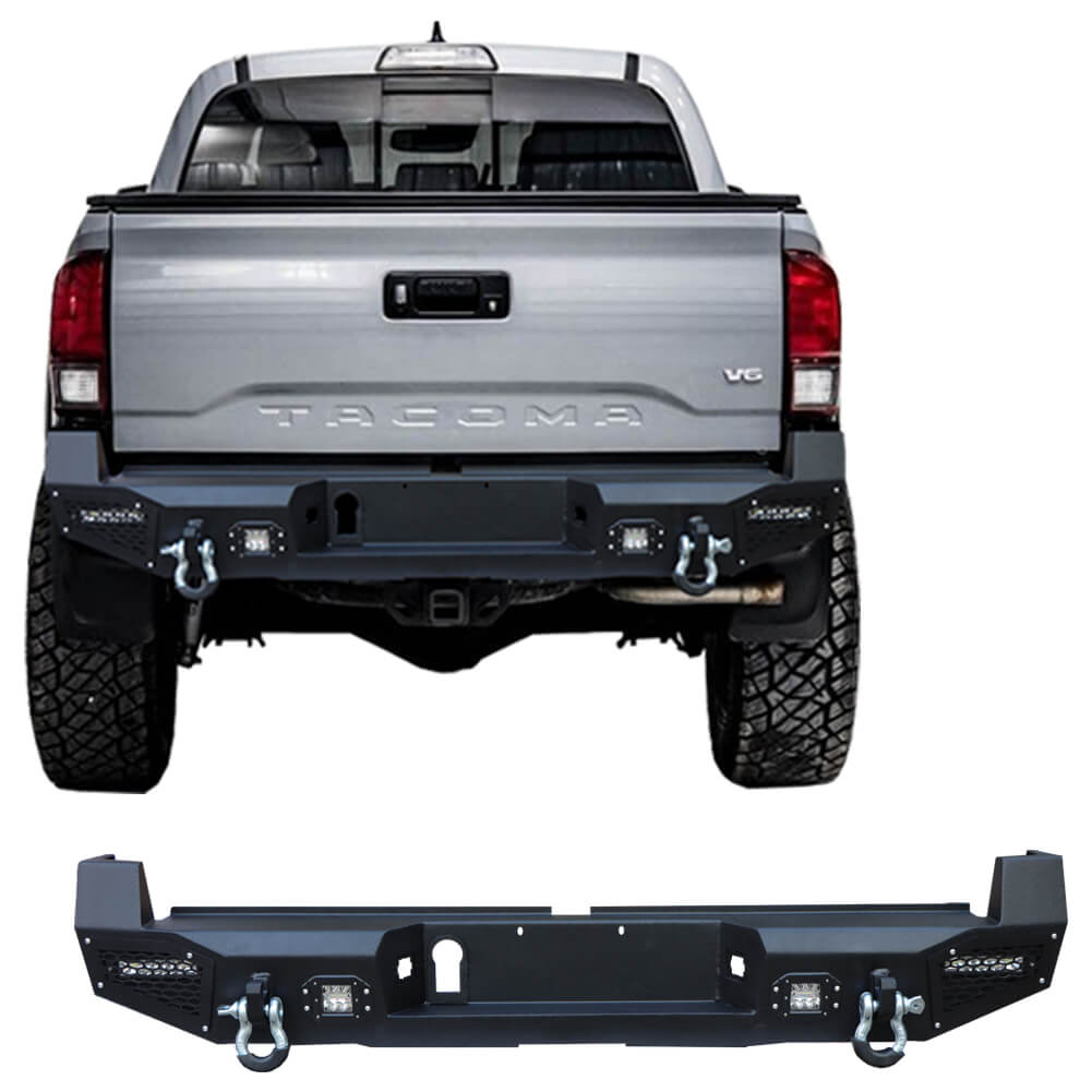 Vijay Rear Bumper Fits 2016-2023 Toyota Tacoma